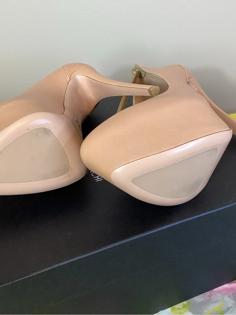 Elisabetta Franchi Nude Platform Stiletto Pump- Full Inclusion